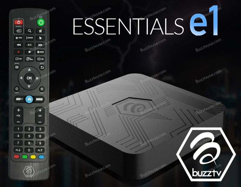 BuzzTv Essentials E1 Media Box