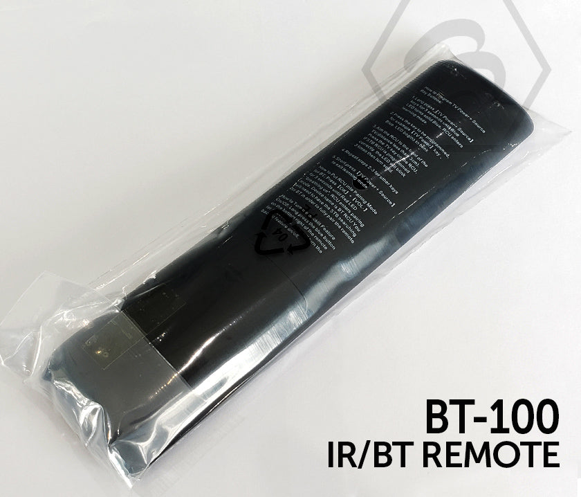 BuzzTV BT-100 remote angled view