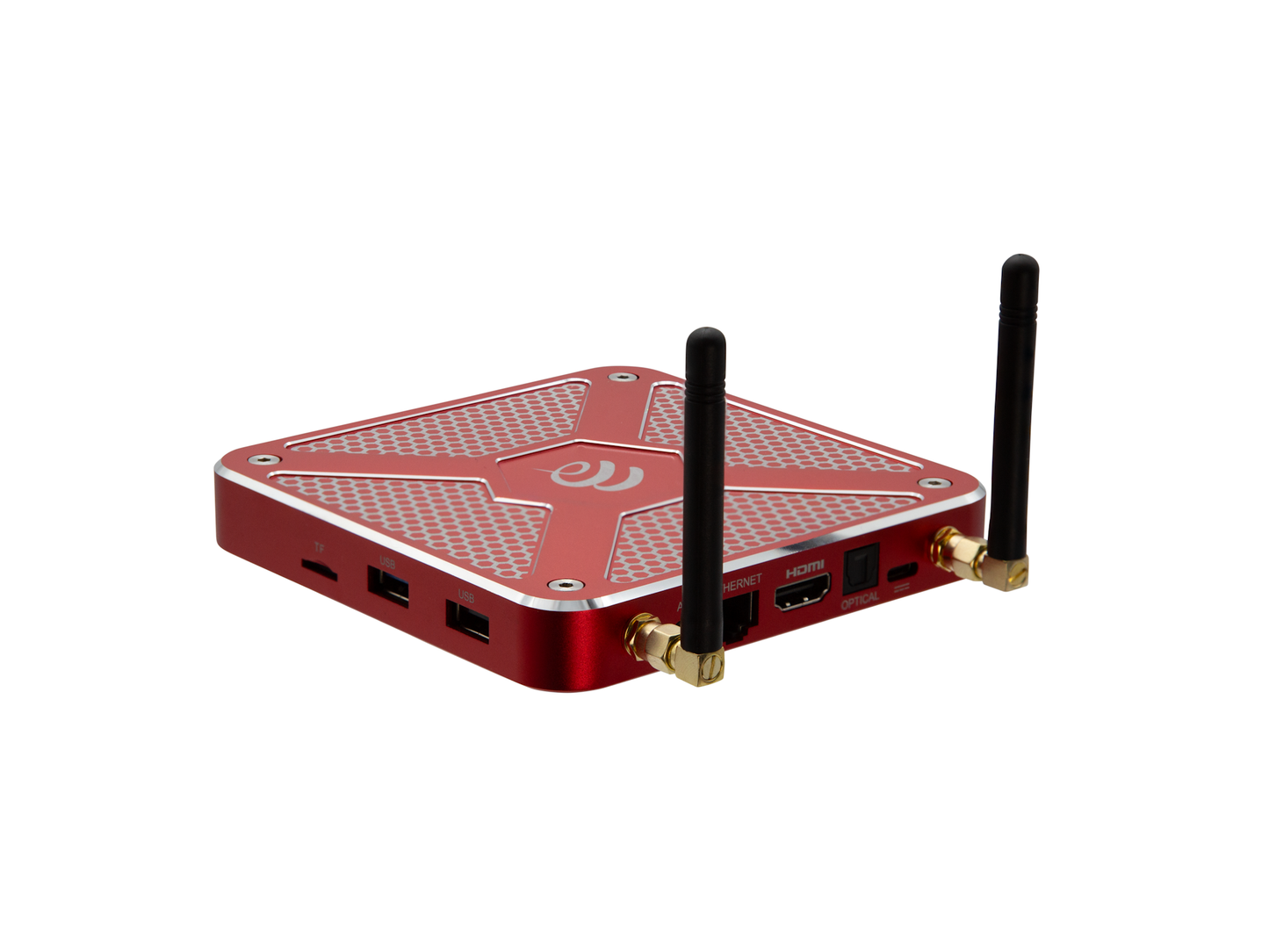 BuzzTV X5 SS – rear three-quarter view