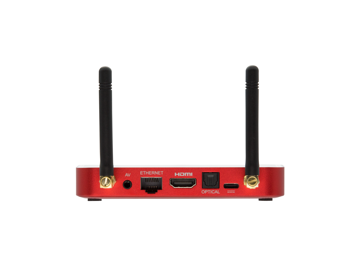 BuzzTV X5 SS – rear ports