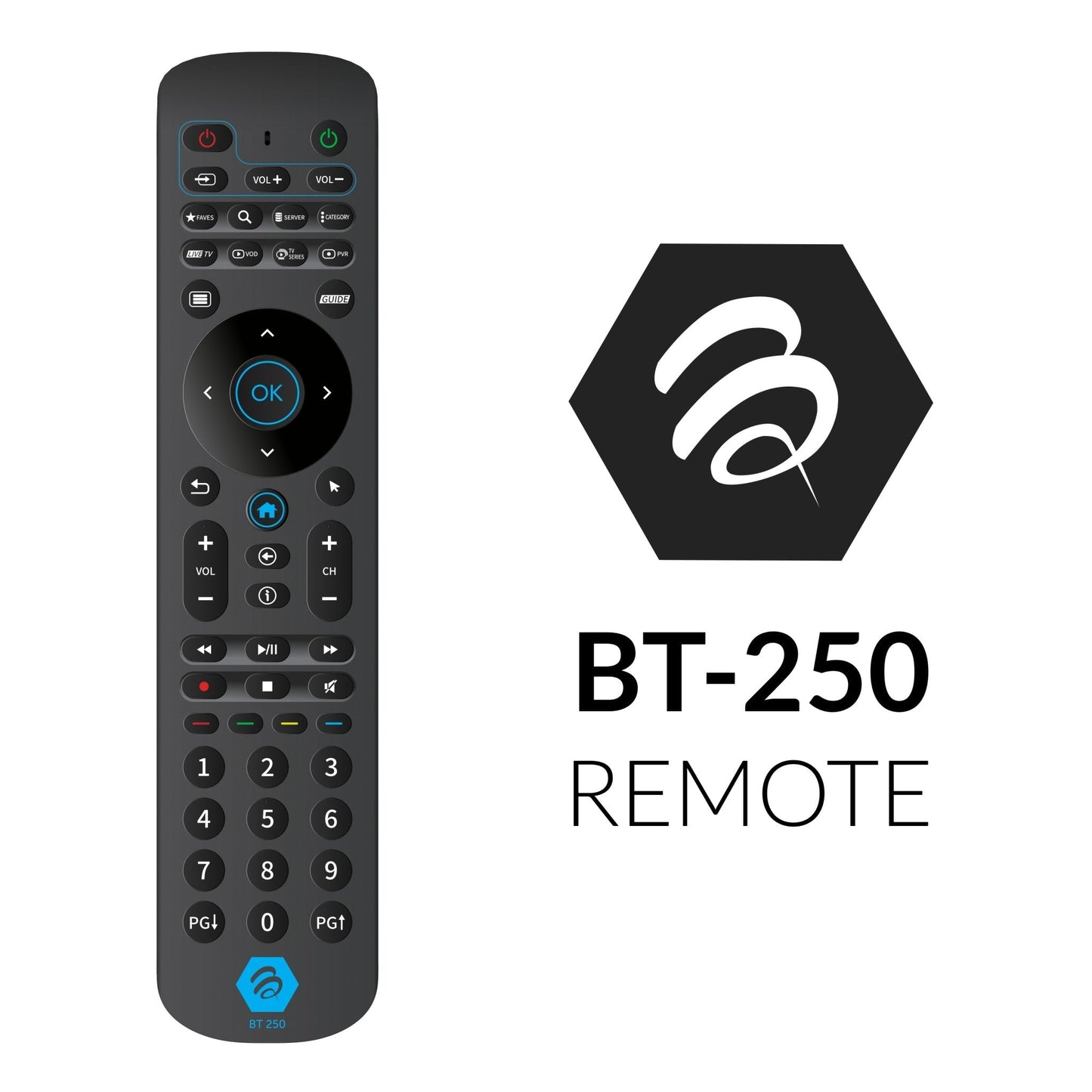 BuzzTV BT-250 remote control
