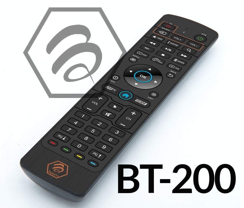 BuzzTV BT-200 remote front view