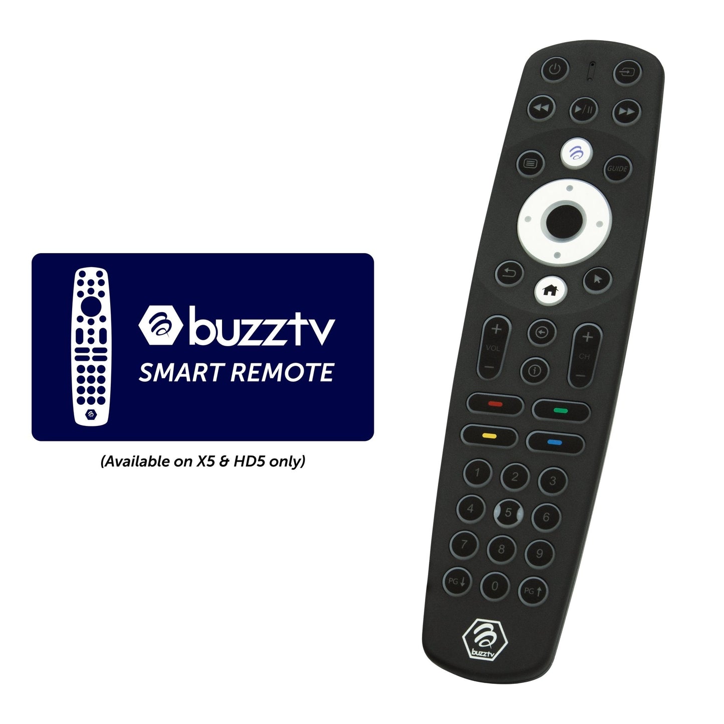 BuzzTV BT-400 Smart Remote front view