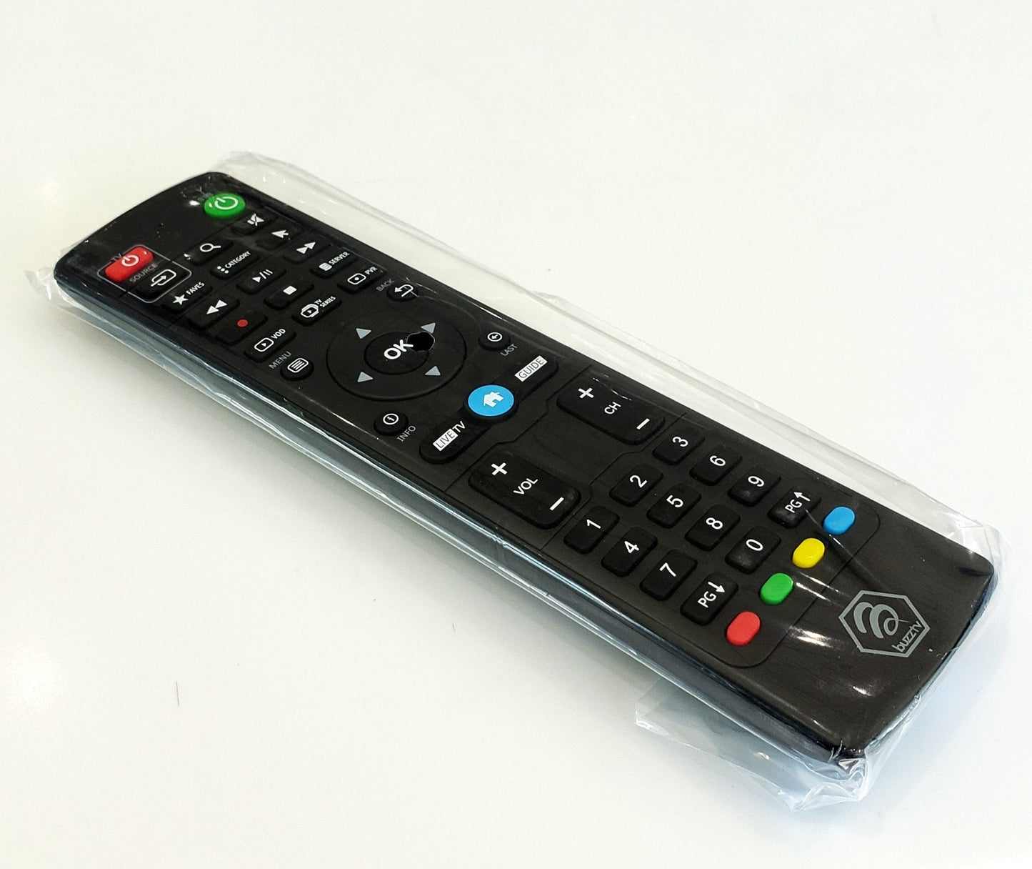 BuzzTV IR-100 remote front view