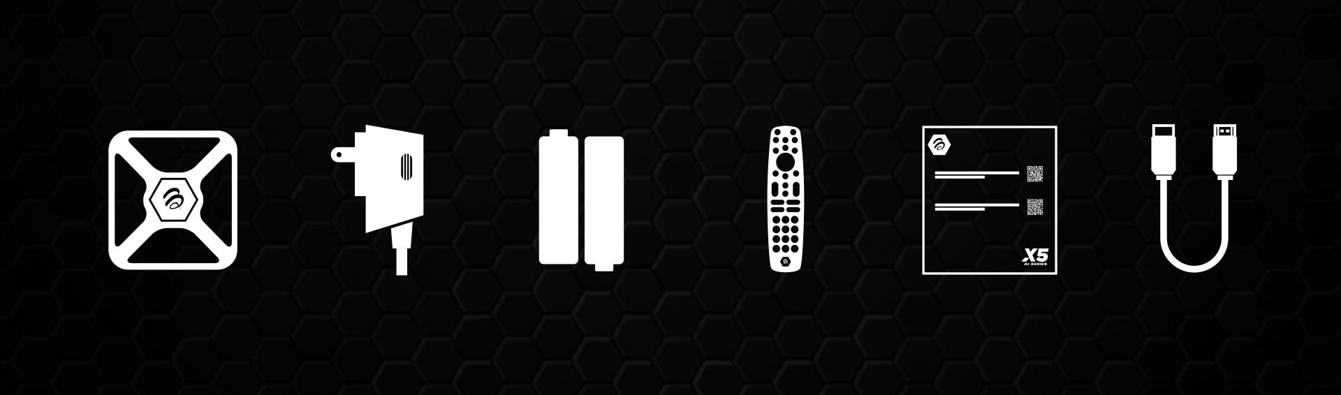 BuzzTV X5 AX-C package contents