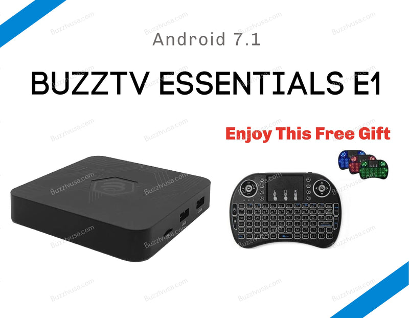BuzzTv Essentials E1 Media Box