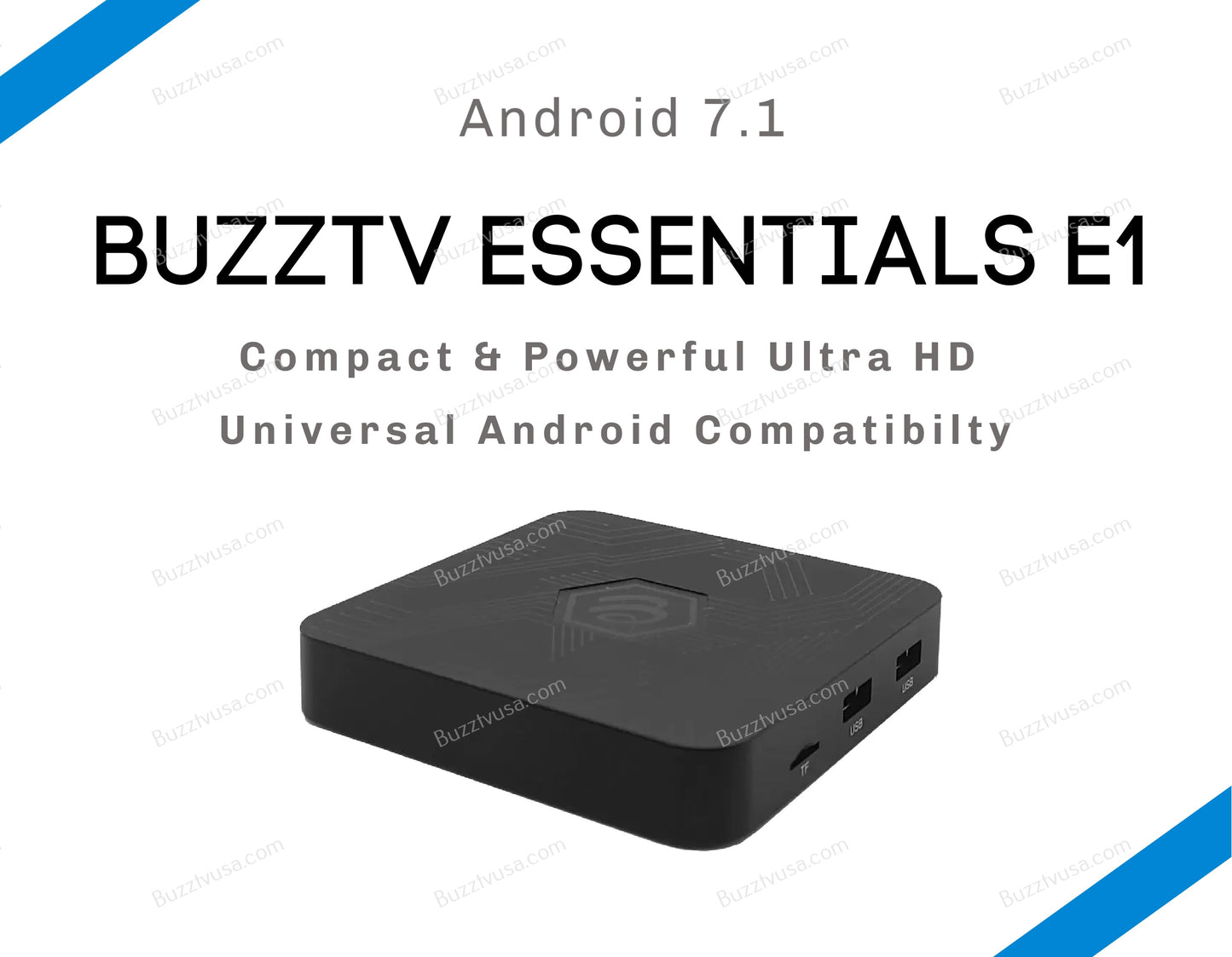 BuzzTv Essentials E1 Media Box